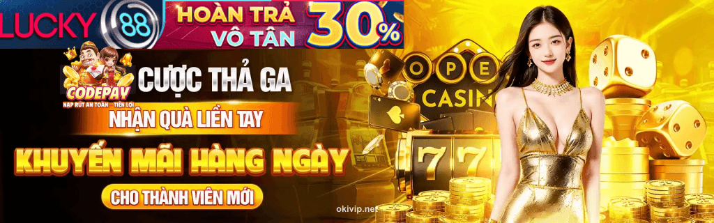 Sự kiện Lucky88 OKVIP